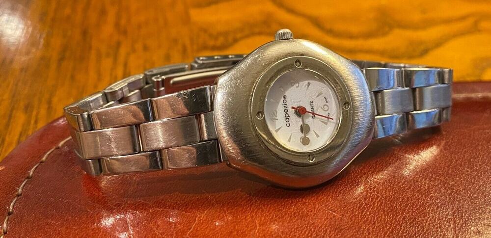 Women's 28mm Brushed Metal Tone Capezio Watch